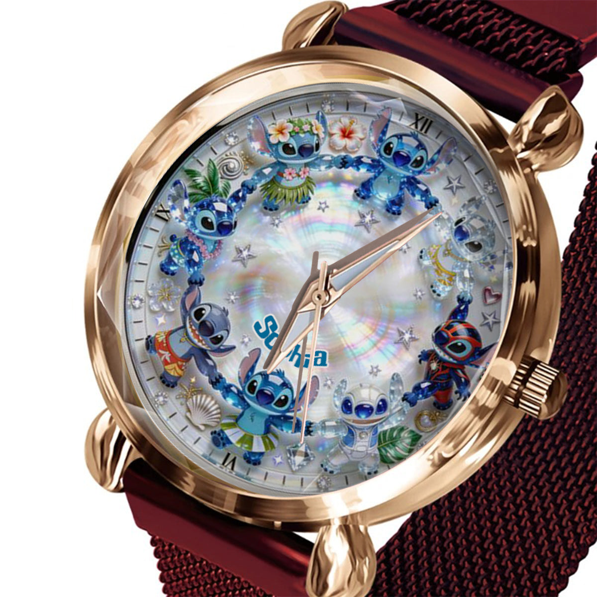 Ohana Means Family - Personalized Ohana Women Hand Watch