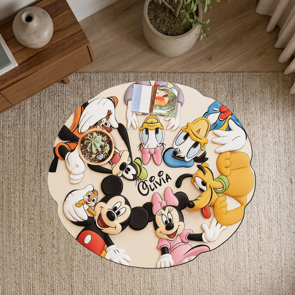 Magical Room Decor - Personalized Mouse Table Custom Shape