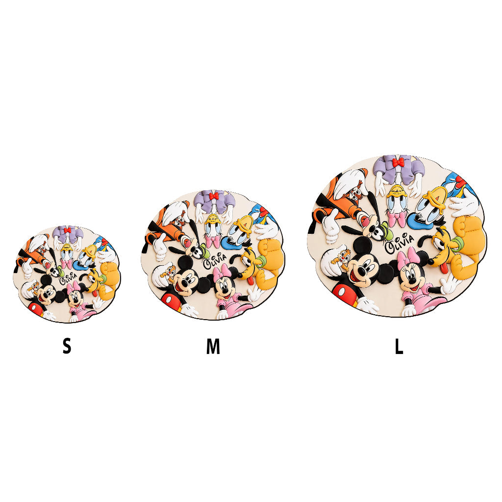 Magical Room Decor - Personalized Mouse Table Custom Shape