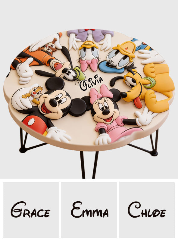 Magical Room Decor - Personalized Mouse Table Custom Shape