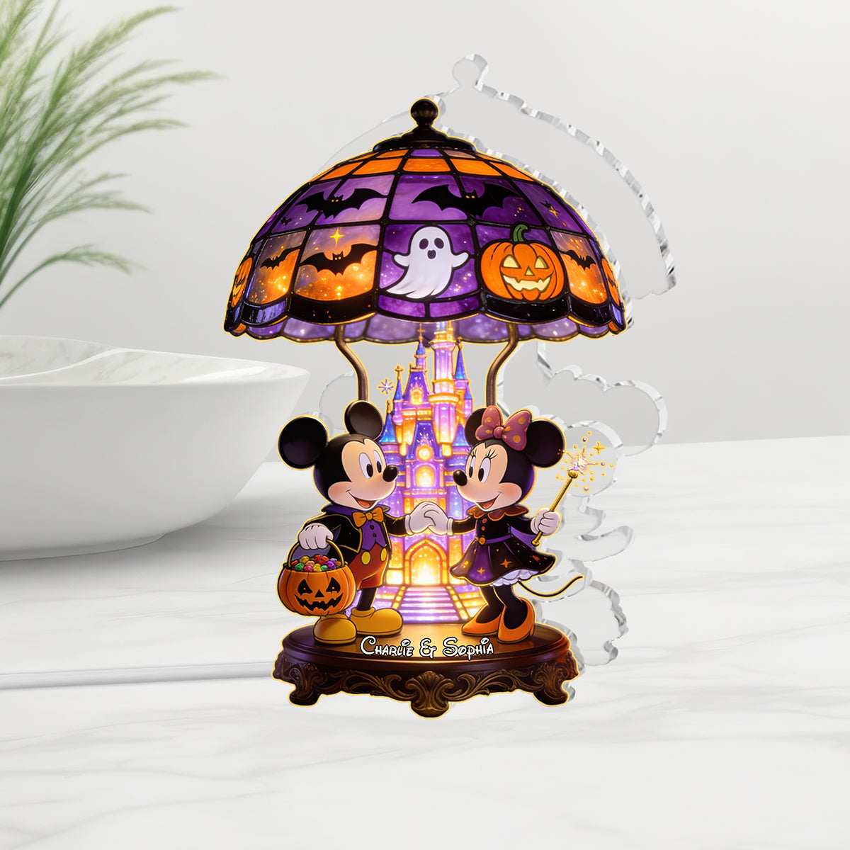 Magical Couple - Personalized Dream Trip Acrylic LED Night Light