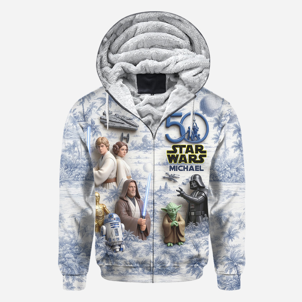 50 Years Celebration - Personalized The Force All Over Shirt