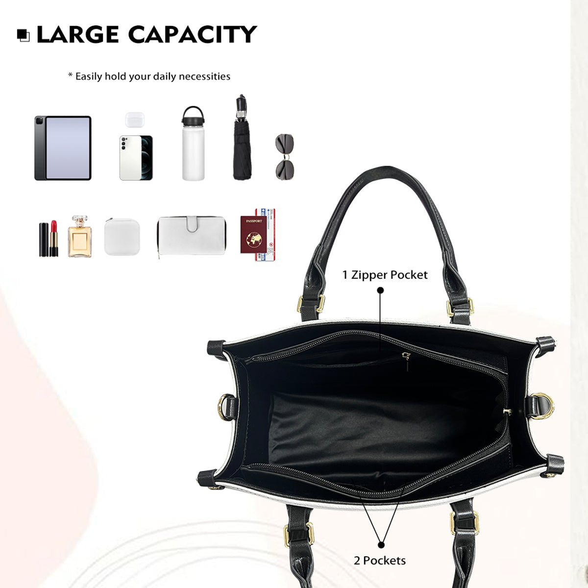 Friends - Personalized Mouse Leather Handbag