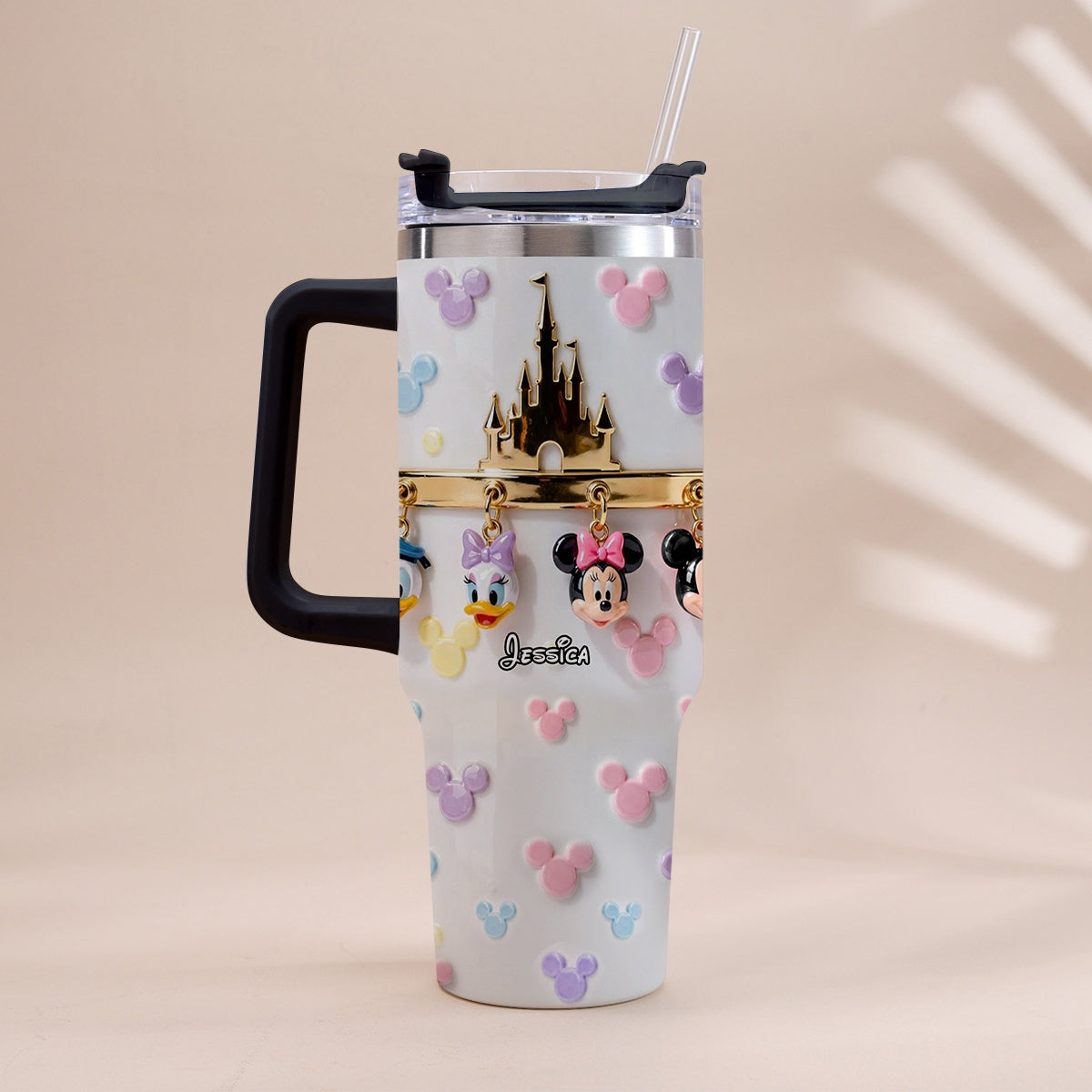 Friends - Personalized Mouse Tumbler With Handle