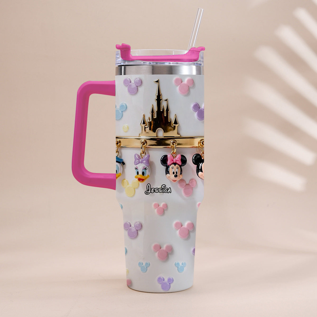 Friends - Personalized Mouse Tumbler With Handle