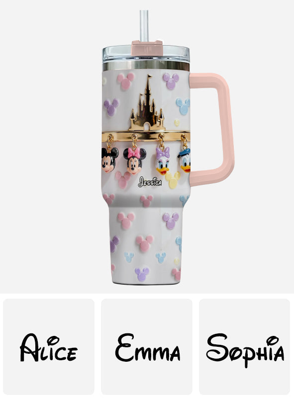 Friends - Personalized Mouse Tumbler With Handle