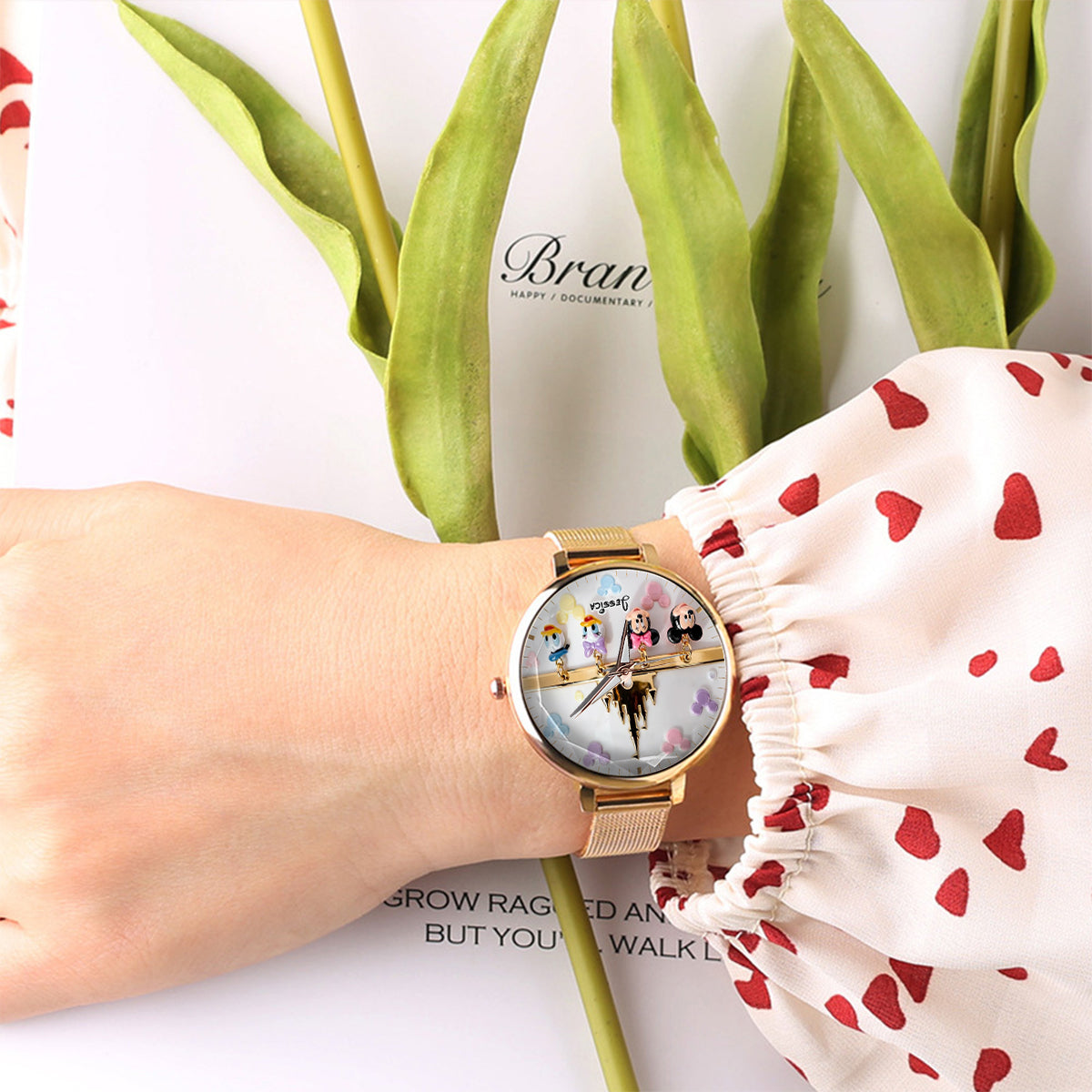 Friends - Personalized Mouse Women Hand Watch
