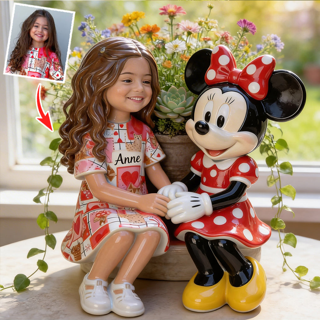 Magical Friends - Personalized Mouse Acrylic Pot