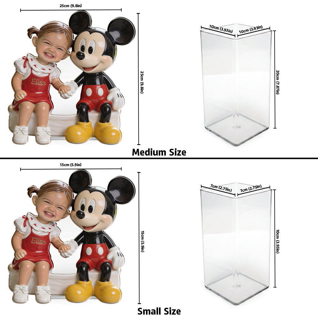 Magical Friends - Personalized Mouse Acrylic Pot