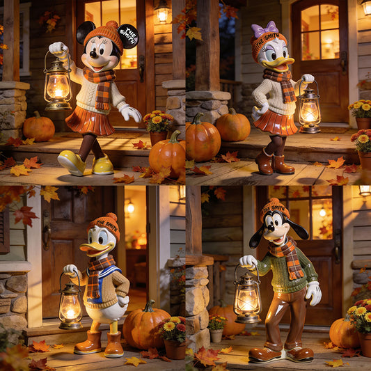 Magical Autumn - Personalized Mouse Solar Acrylic Light