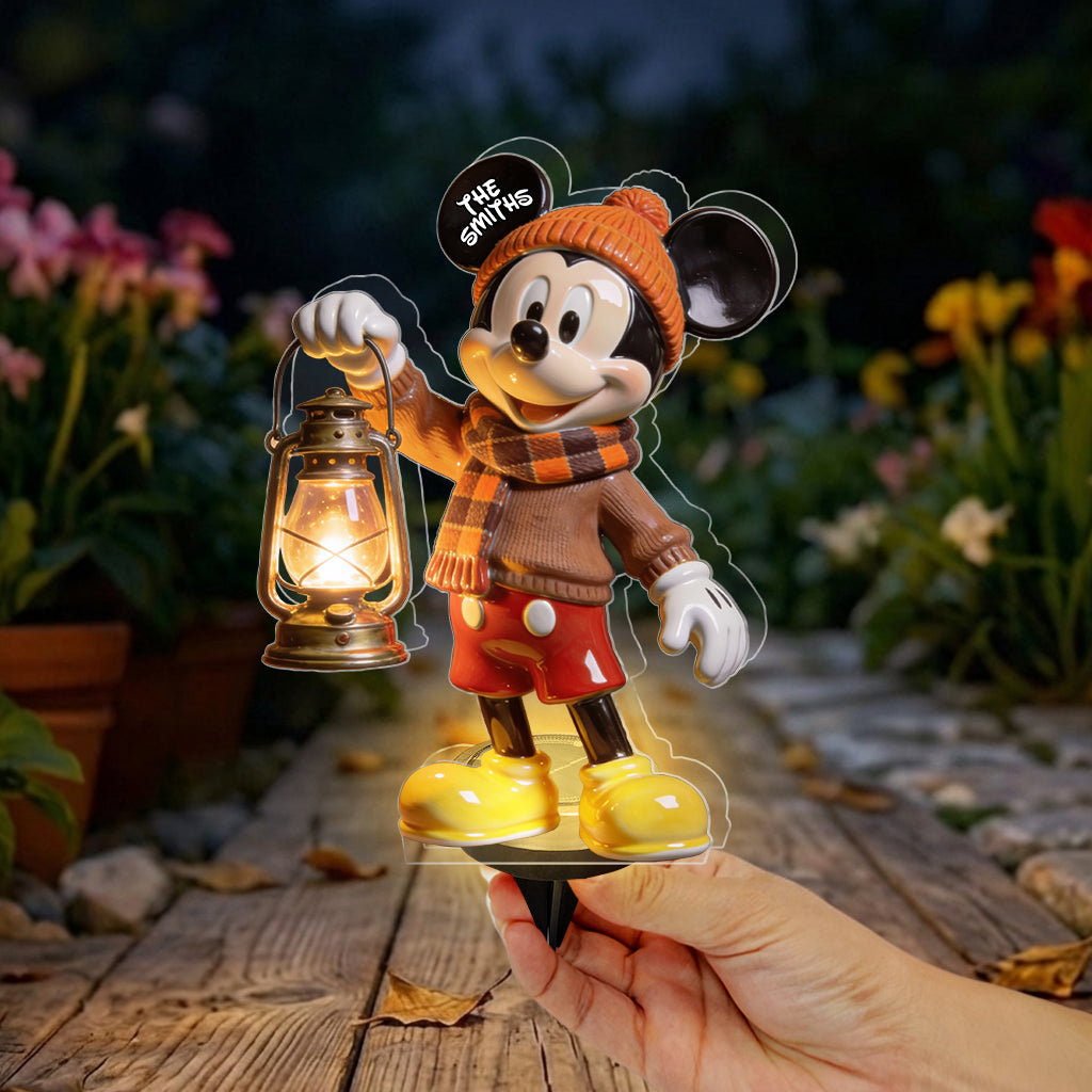 Magical Autumn - Personalized Mouse Solar Acrylic Light