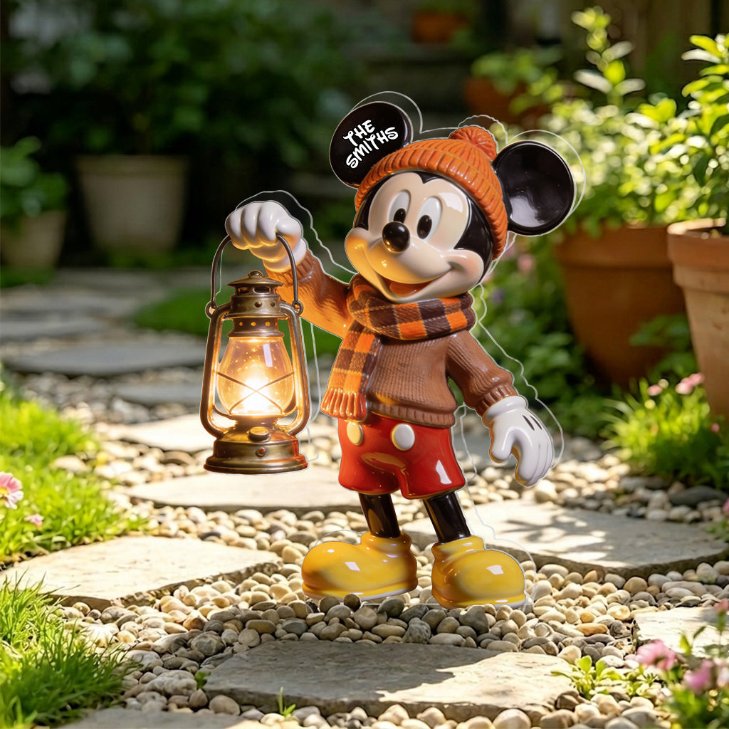 Magical Autumn - Personalized Mouse Solar Acrylic Light
