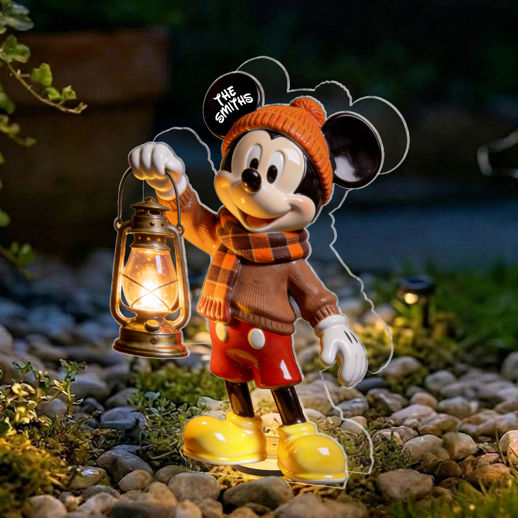 Magical Autumn - Personalized Mouse Solar Acrylic Light
