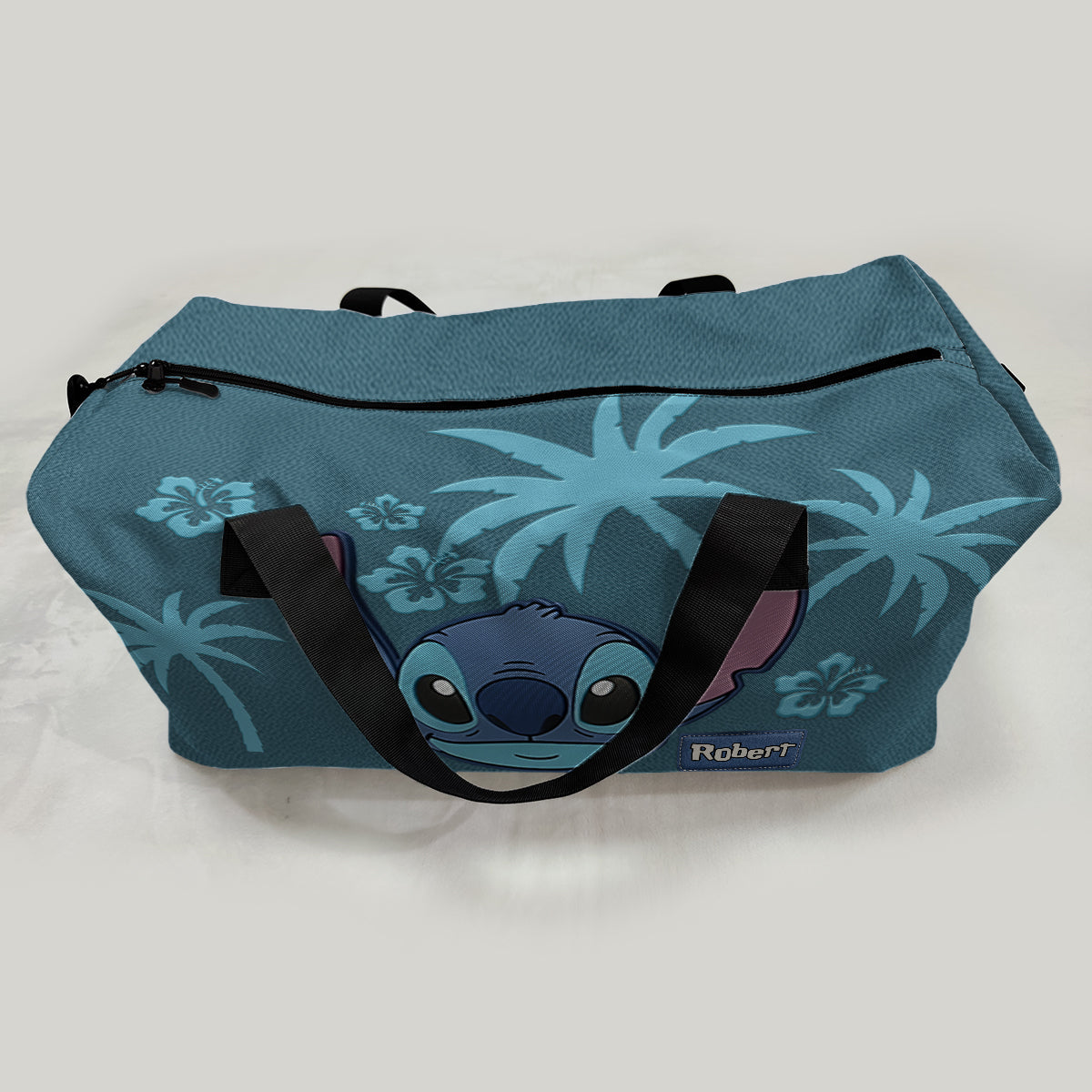 Ohana Alien Custom Name - Personalized Ohana Duffle Bag