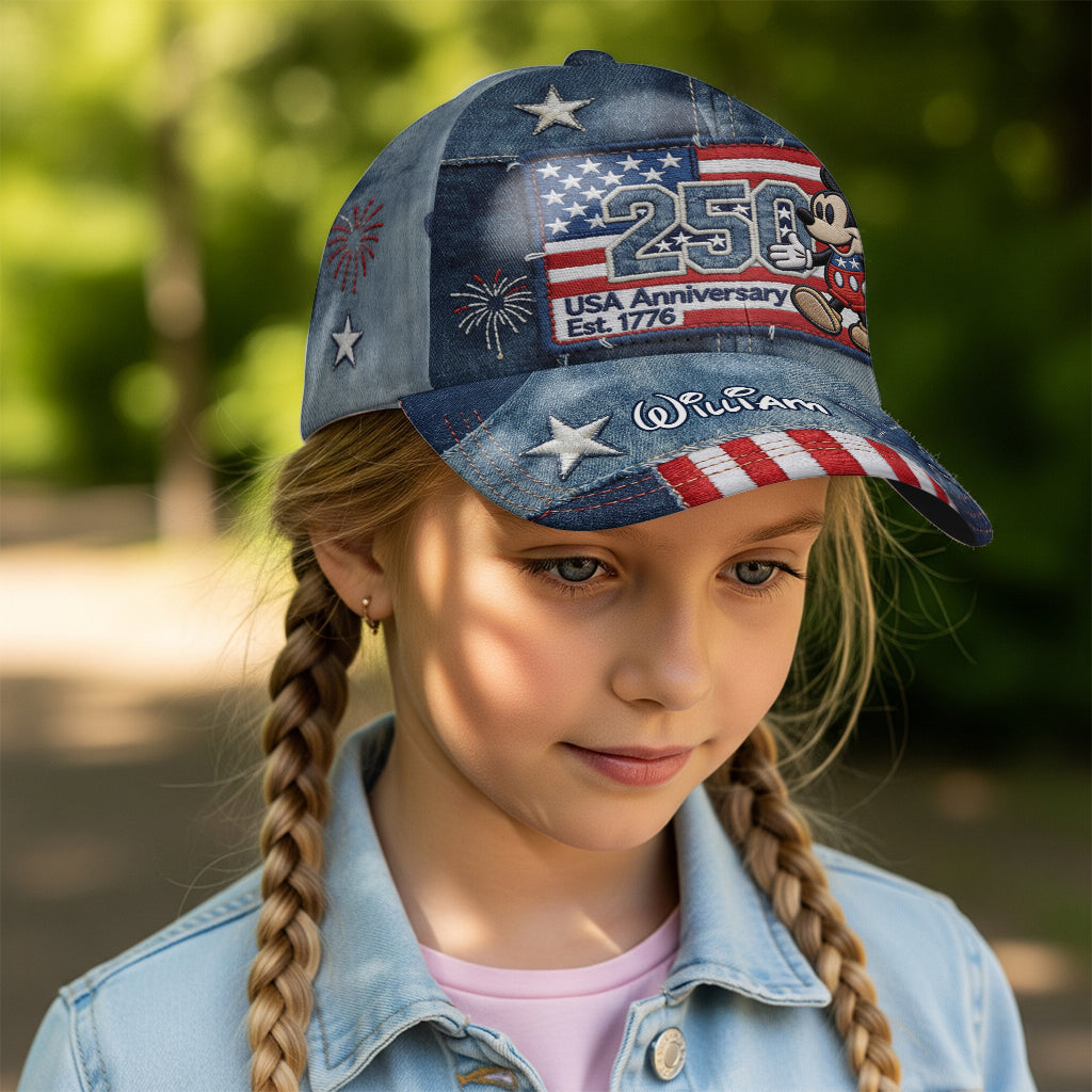 250th Anniversary - Personalized Mouse Classic Cap