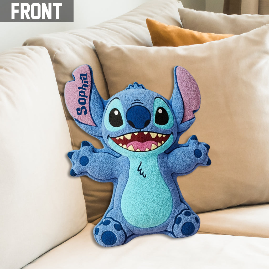 Ohana Means Family - Personalized Ohana Shaped Pillow