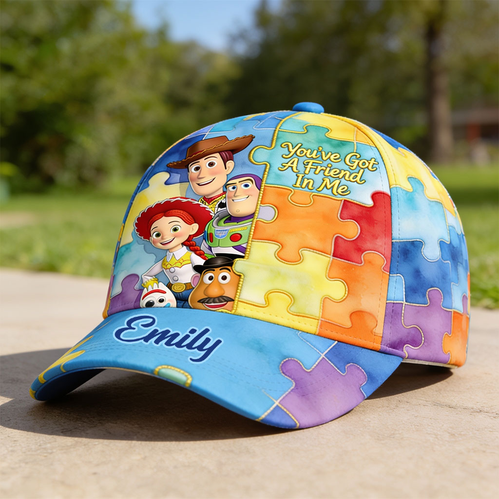 You've Got A Friend In Me - Personalized Autism Awareness Classic Cap