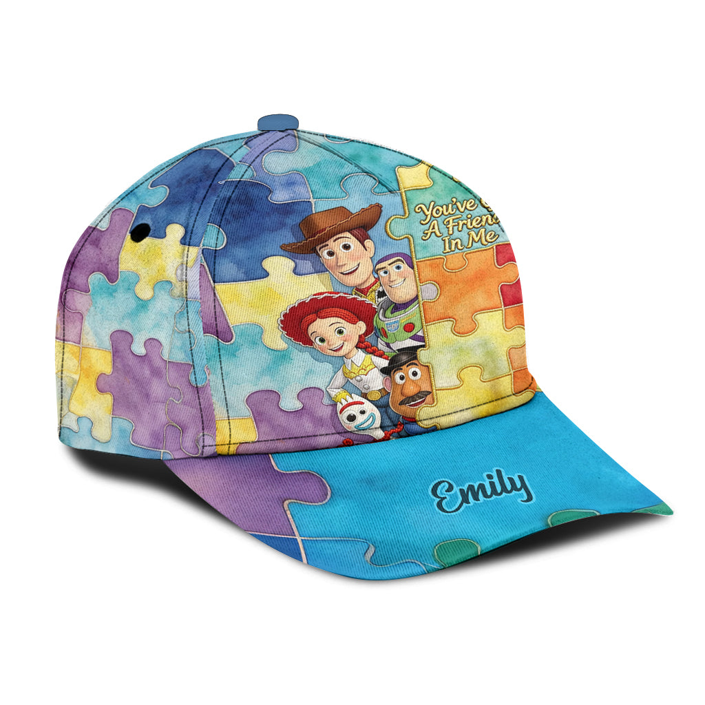 You've Got A Friend In Me - Personalized Autism Awareness Classic Cap