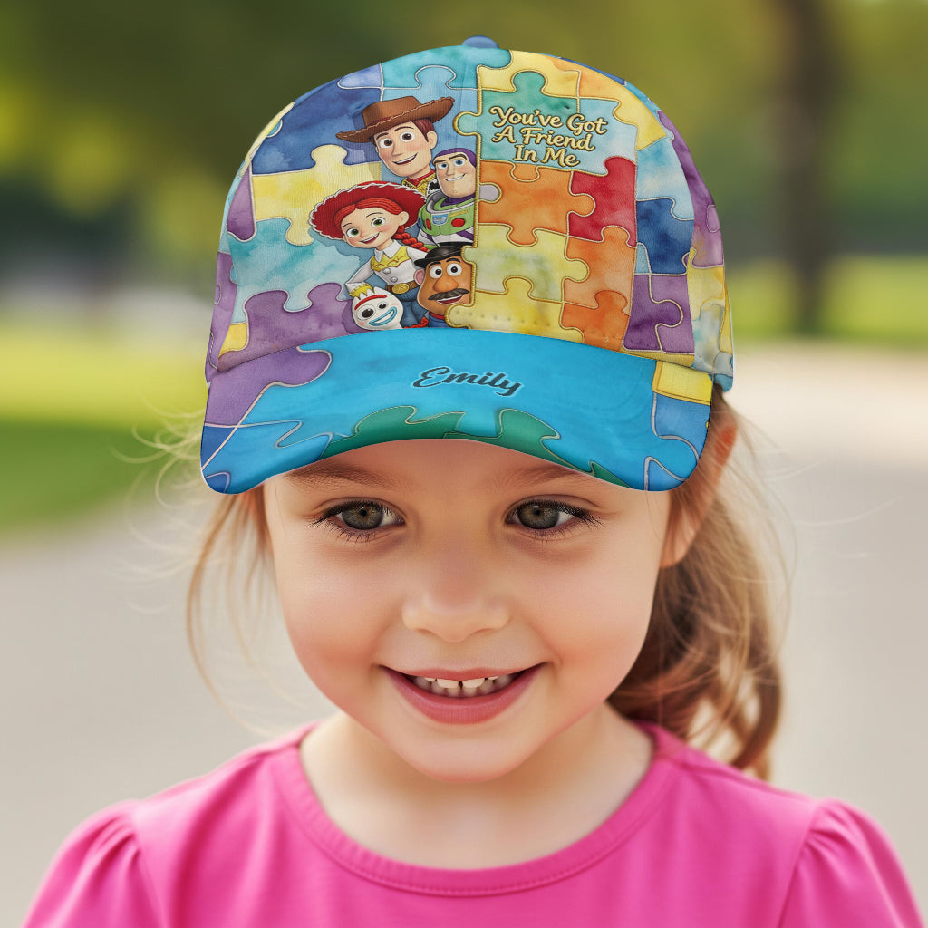You've Got A Friend In Me - Personalized Autism Awareness Classic Cap