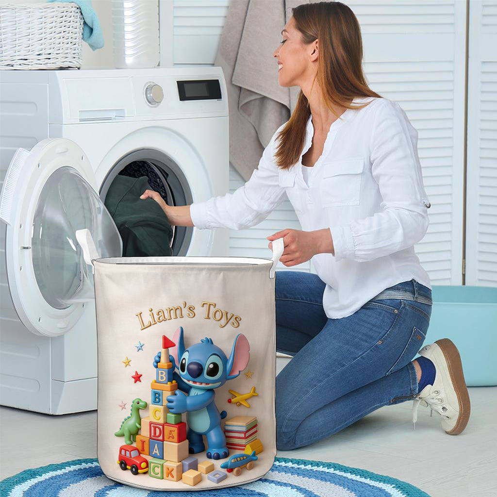 Toy Storage Basket - Personalized Ohana Storage Basket