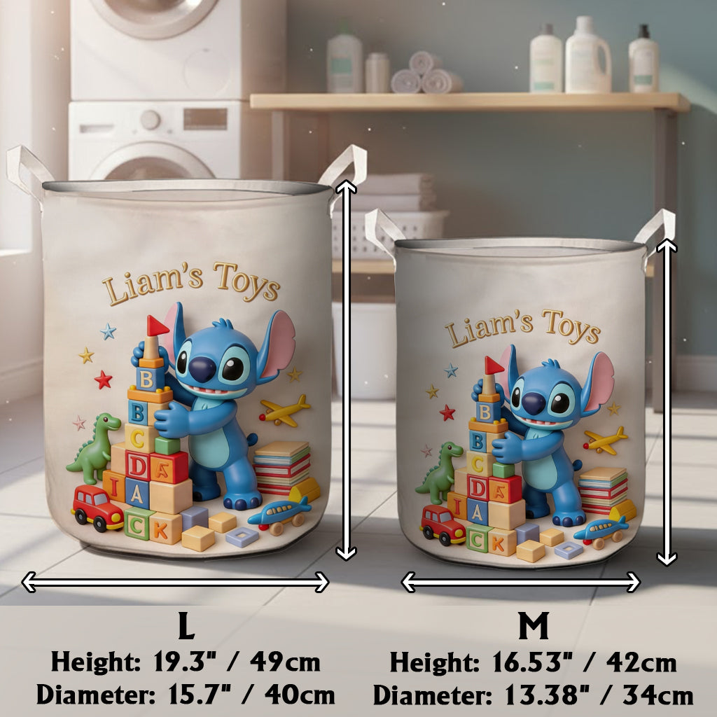Toy Storage Basket - Personalized Ohana Storage Basket