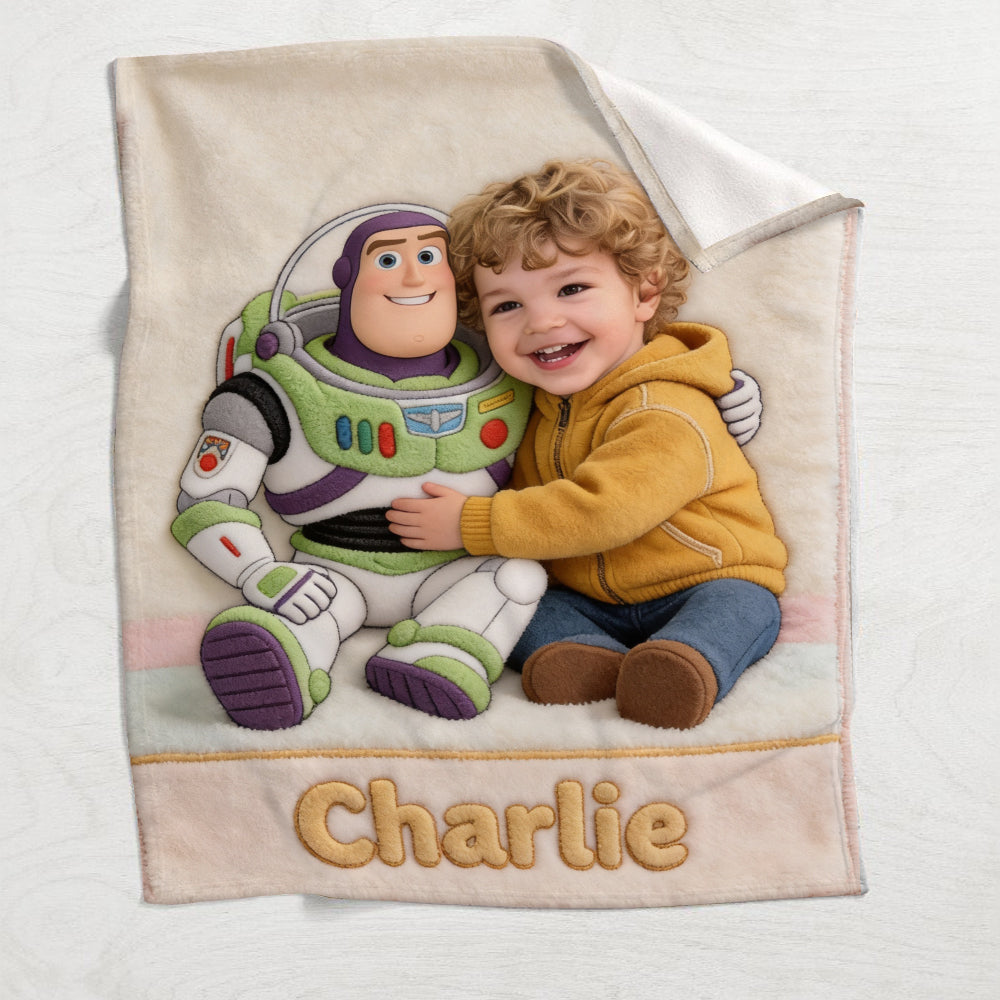 Toy Friends - Personalized Movie For Kids Blanket