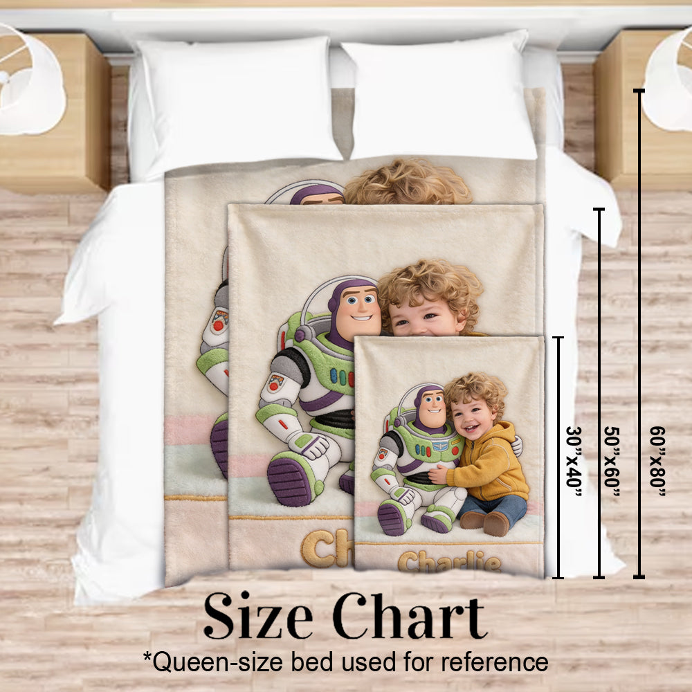Toy Friends - Personalized Movie For Kids Blanket