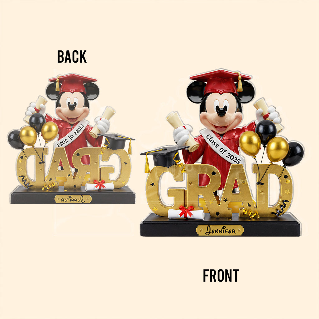 Class Of 2026 - Personalized Mouse Custom Shaped Acrylic Plaque