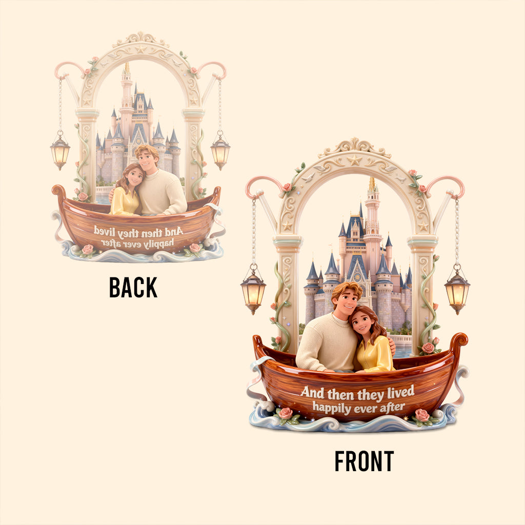Magic Castle Lovers - Personalized Mouse Custom Shaped Acrylic Plaque