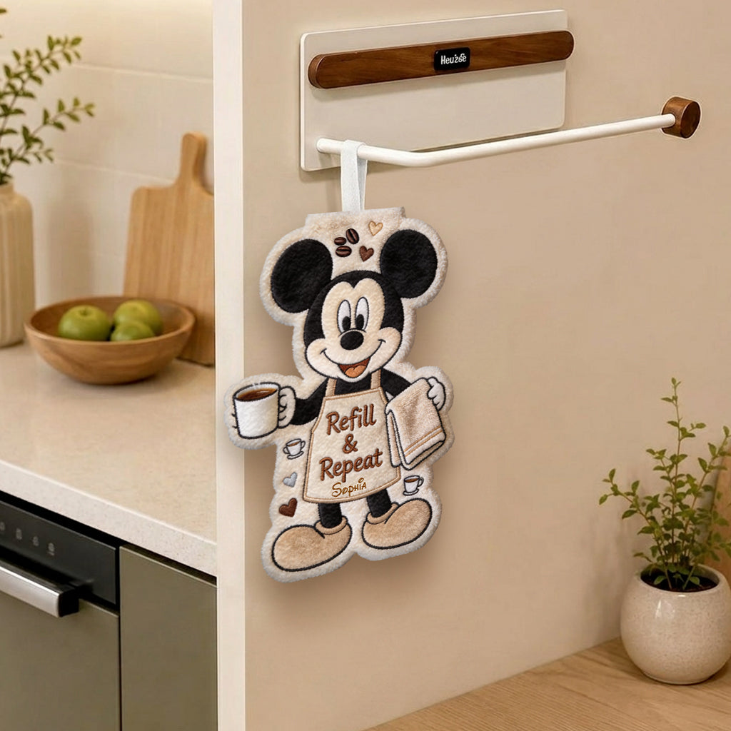 Refill & Repeat - Personalized Mouse Hand Towel
