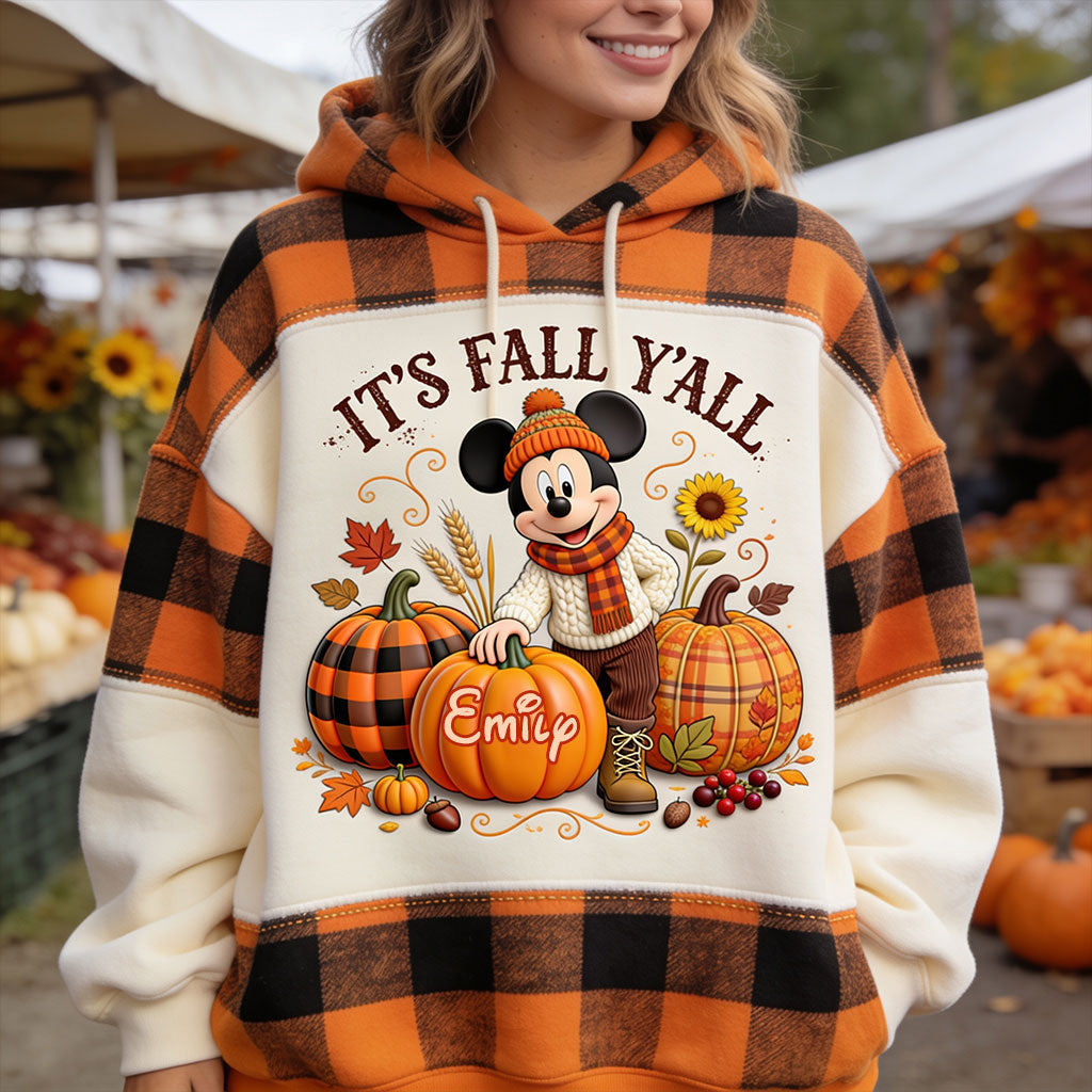 It's Fall Y'all - Personalized Mouse All Over Shirt