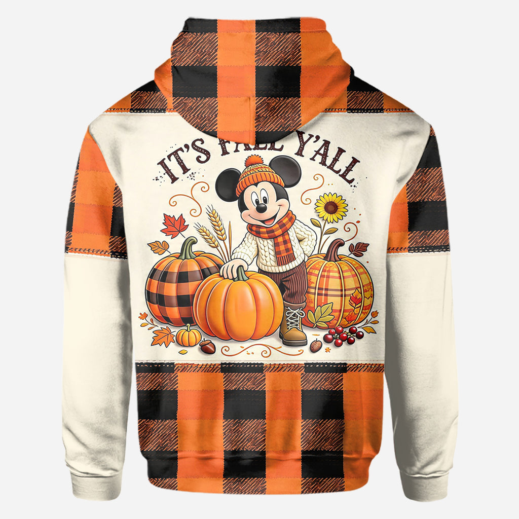 It's Fall Y'all - Personalized Mouse All Over Shirt