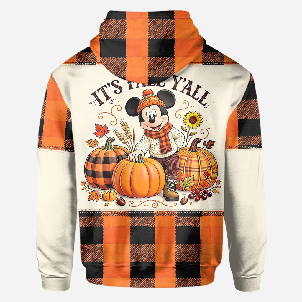 It's Fall Y'all - Personalized Mouse All Over Shirt