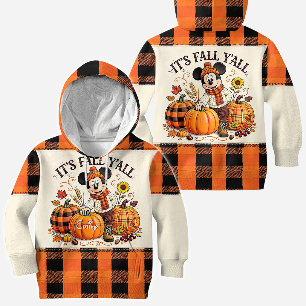 It's Fall Y'all - Personalized Mouse All Over Shirt