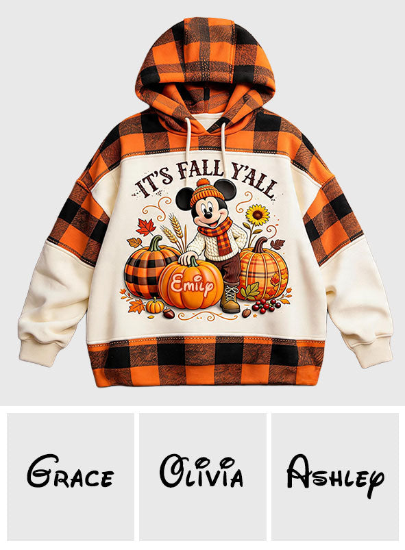 It's Fall Y'all - Personalized Mouse All Over Shirt