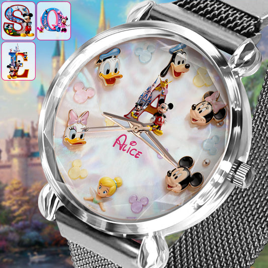 Magic Letter - Personalized Mouse Women Hand Watch