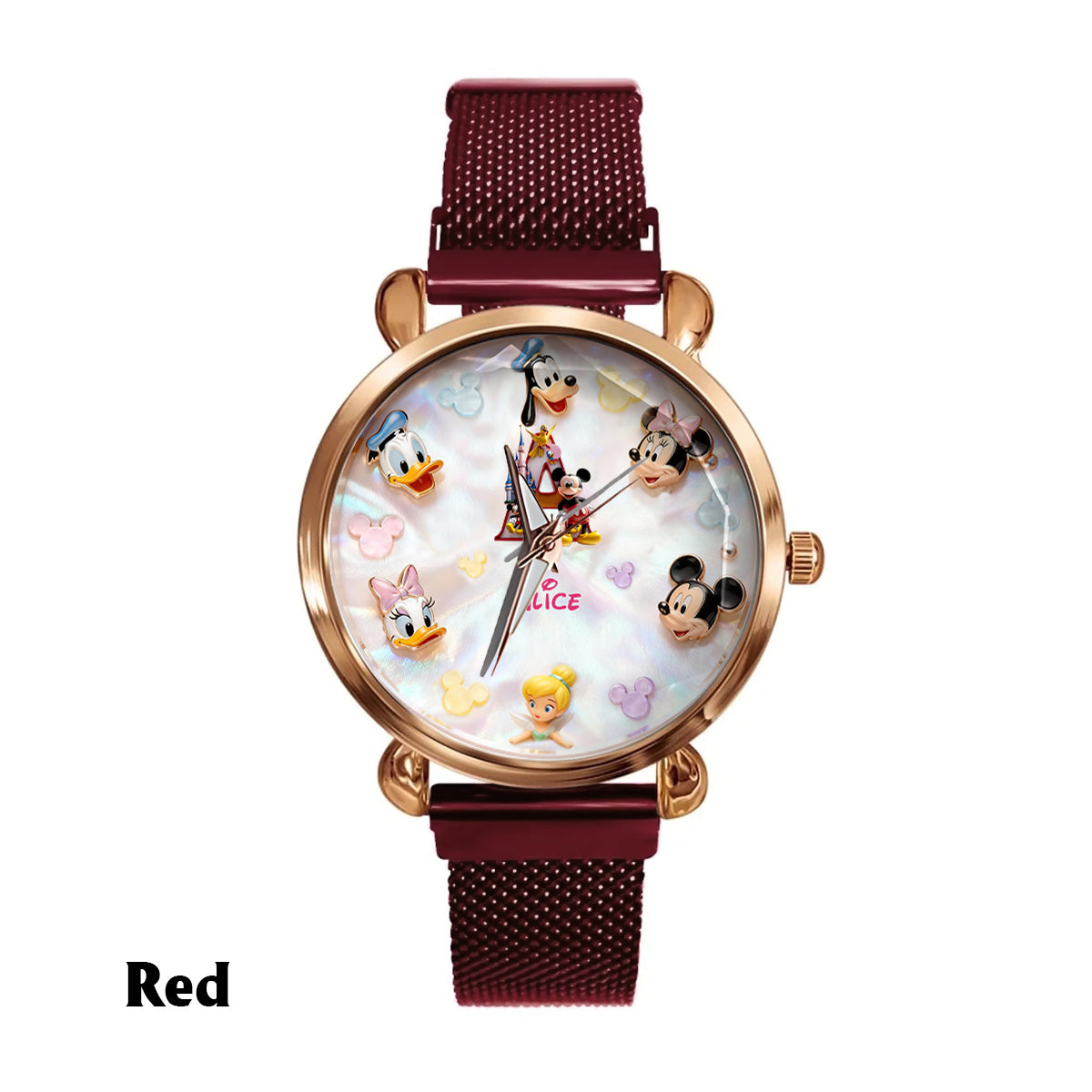 Magic Letter - Personalized Mouse Women Hand Watch