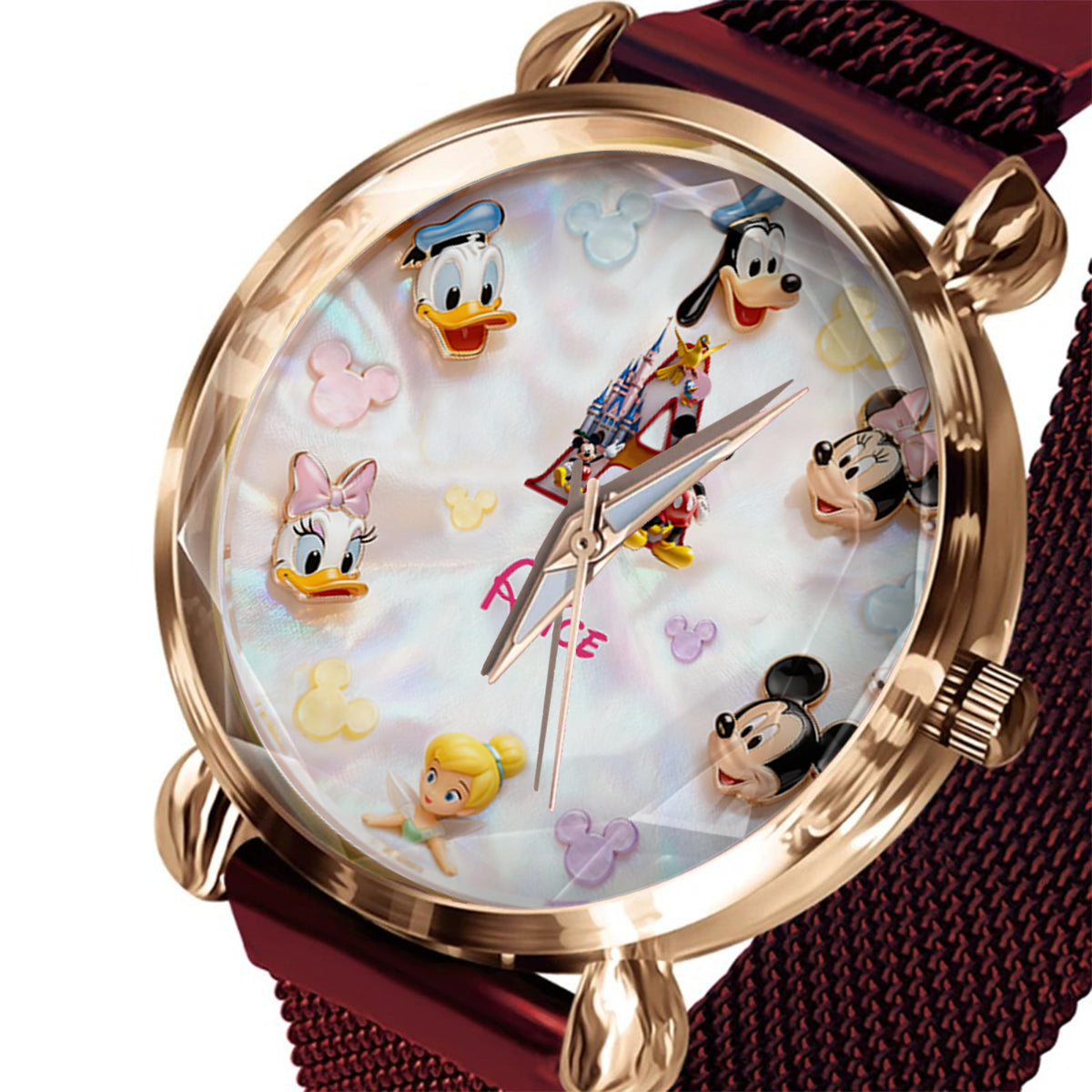 Magic Letter - Personalized Mouse Women Hand Watch