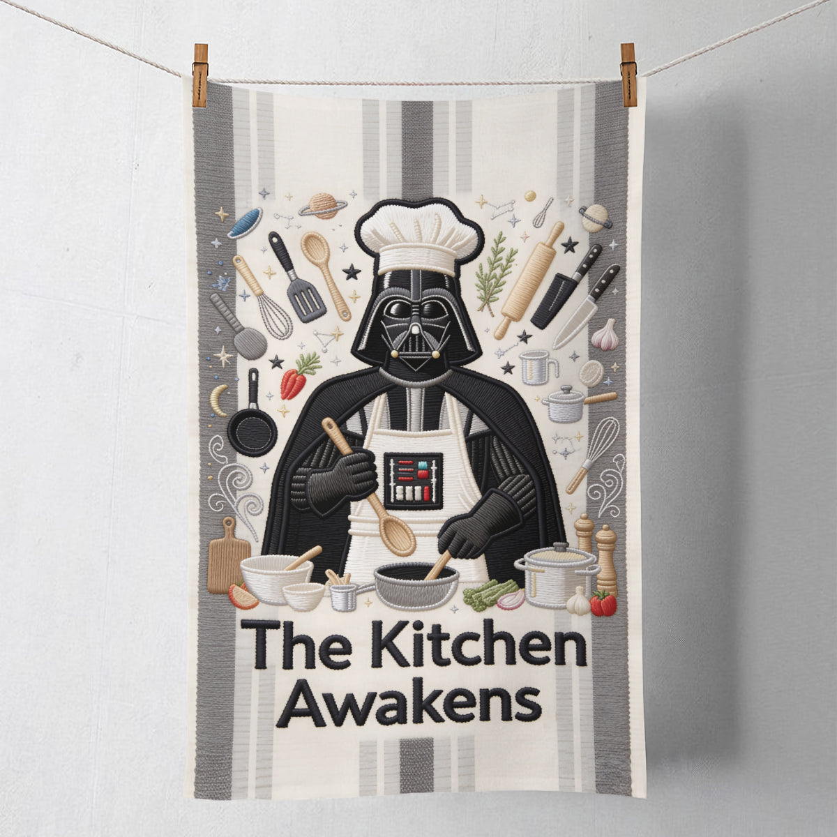 The Kitchen Awakens - Personalized The Force Towel