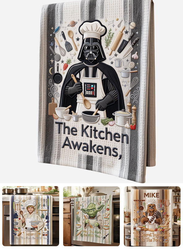 The Kitchen Awakens - Personalized The Force Towel