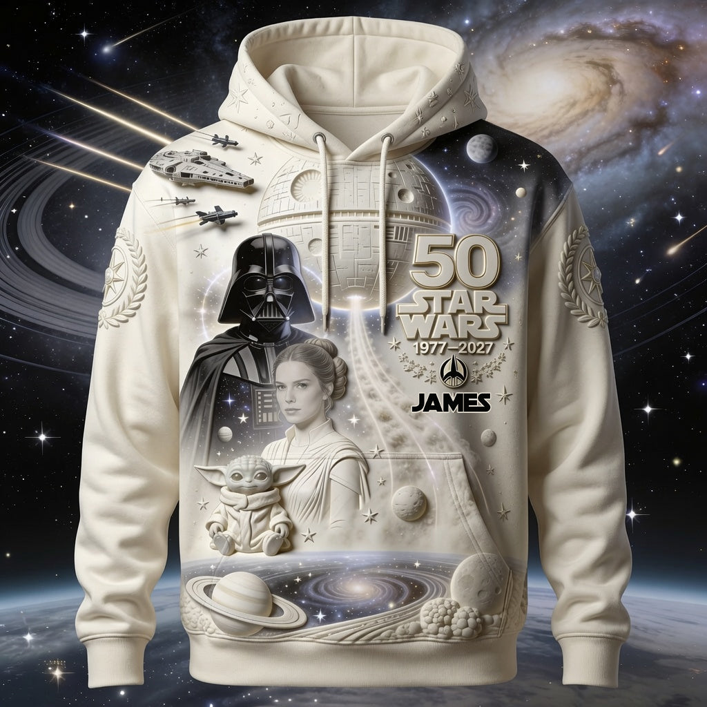 Dark Side 50th Anniversary - Personalized The Force All Over Shirt