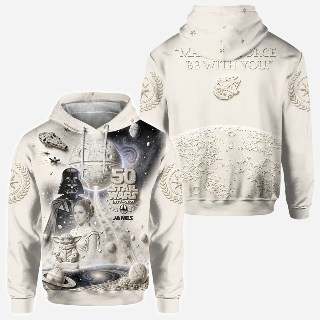 Dark Side 50th Anniversary - Personalized The Force All Over Shirt