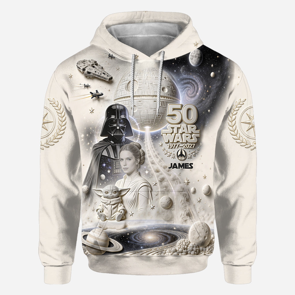 Dark Side 50th Anniversary - Personalized The Force All Over Shirt