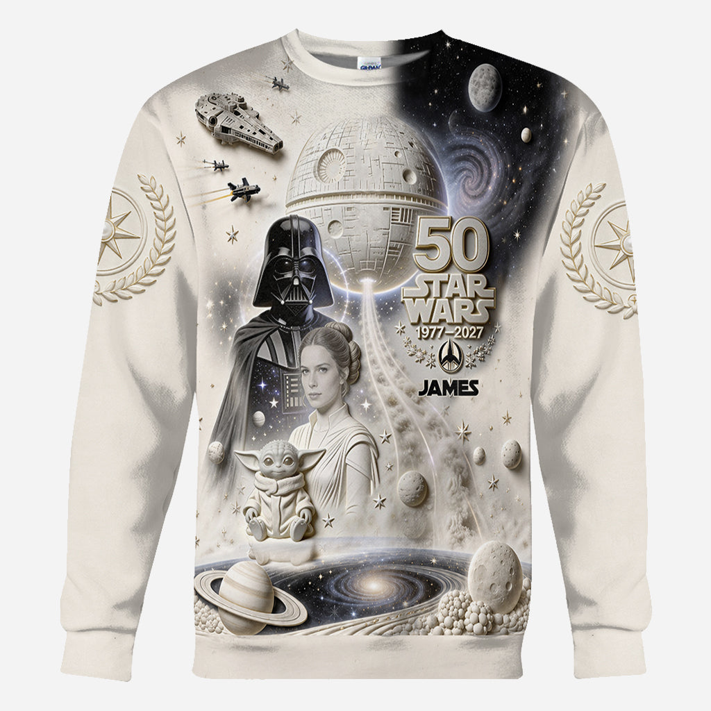 Dark Side 50th Anniversary - Personalized The Force All Over Shirt
