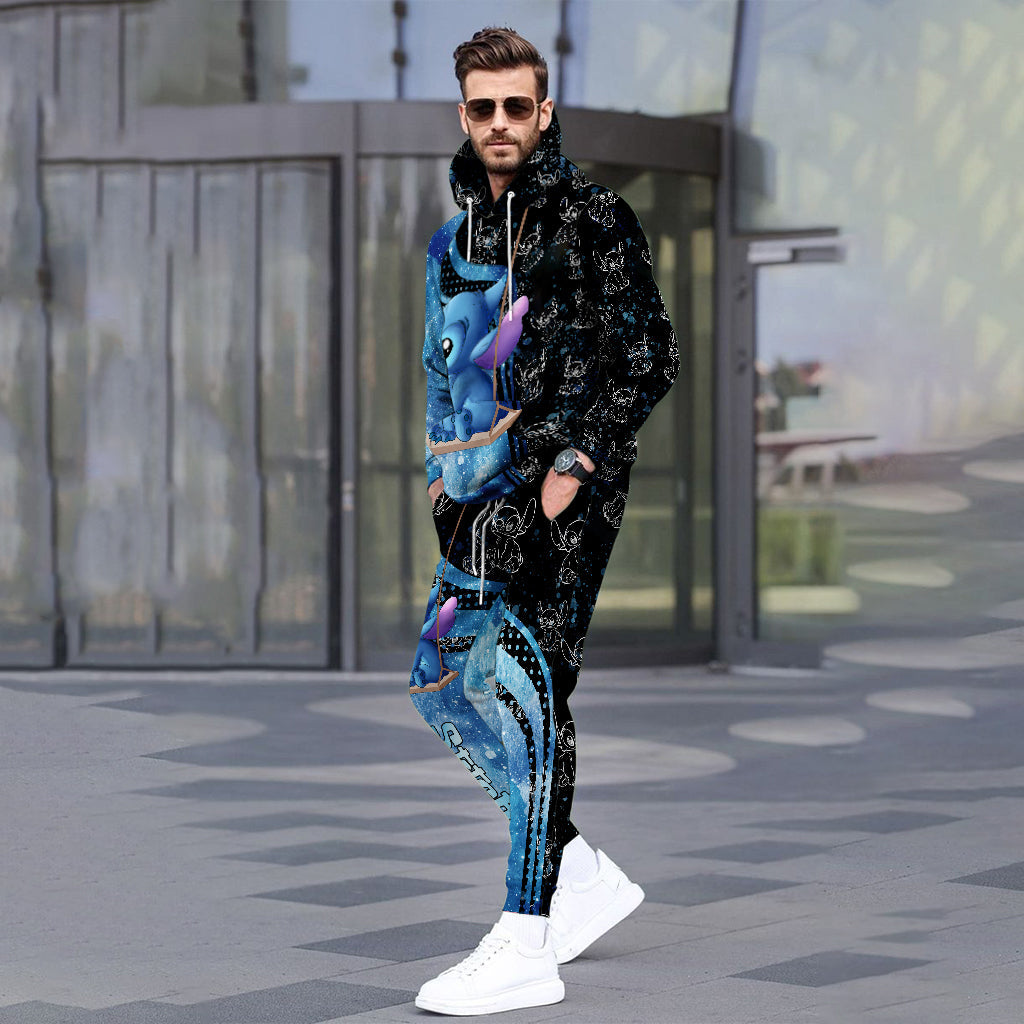 Ohana Means Family - Personalized Ohana Hoodie and Sweatpants