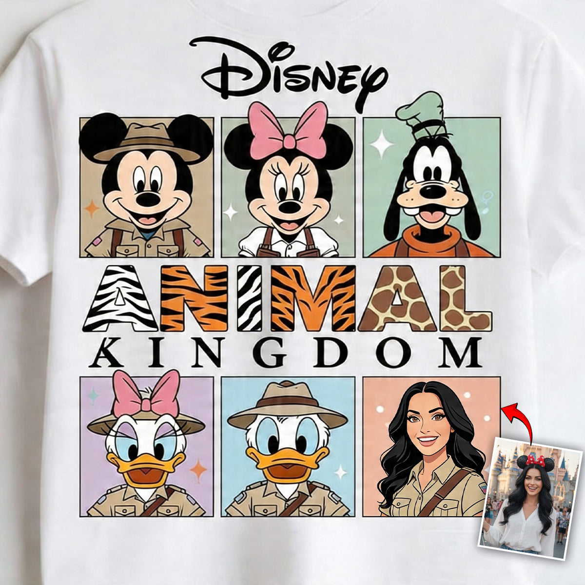 Animal Kingdom - Personalized Mouse T-shirt And Hoodie