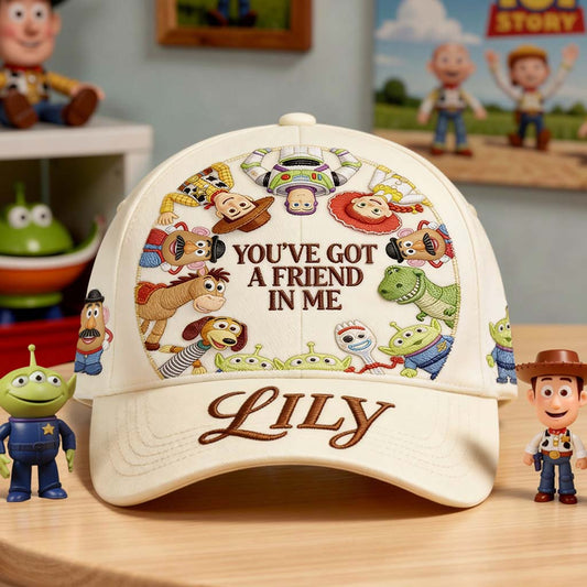 You've Got A Friend In Me - Personalized Movie For Kids Classic Cap