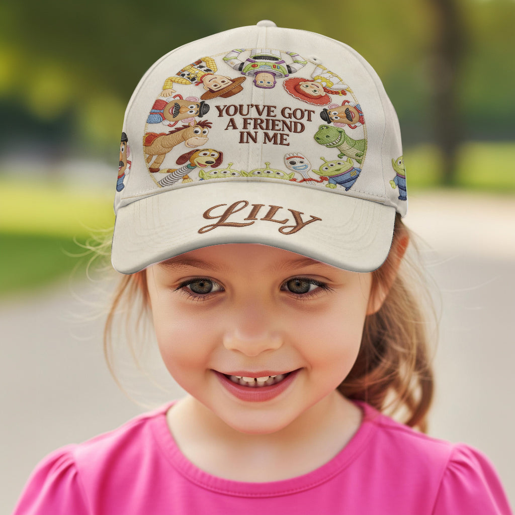You've Got A Friend In Me - Personalized Movie For Kids Classic Cap