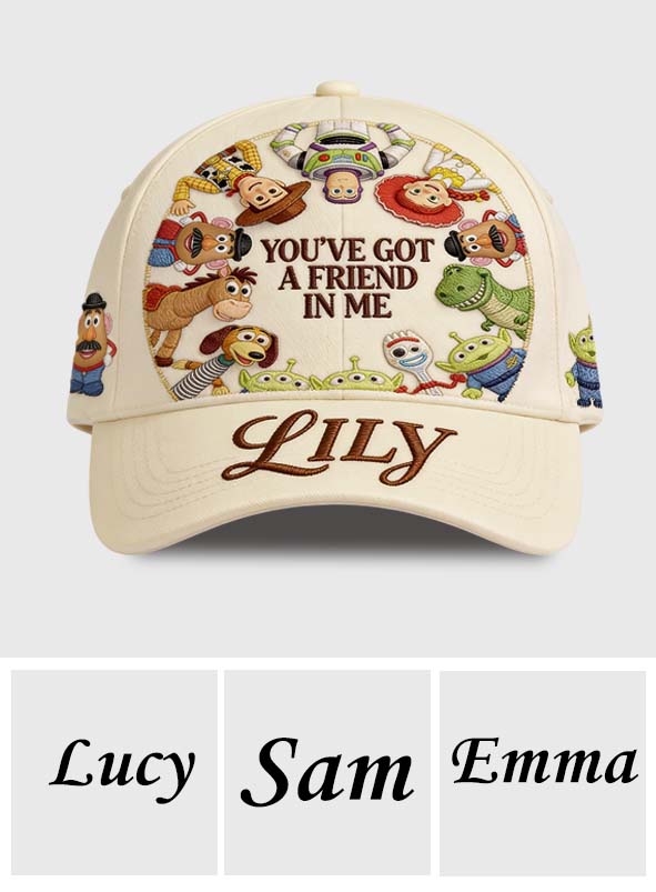 You've Got A Friend In Me - Personalized Movie For Kids Classic Cap