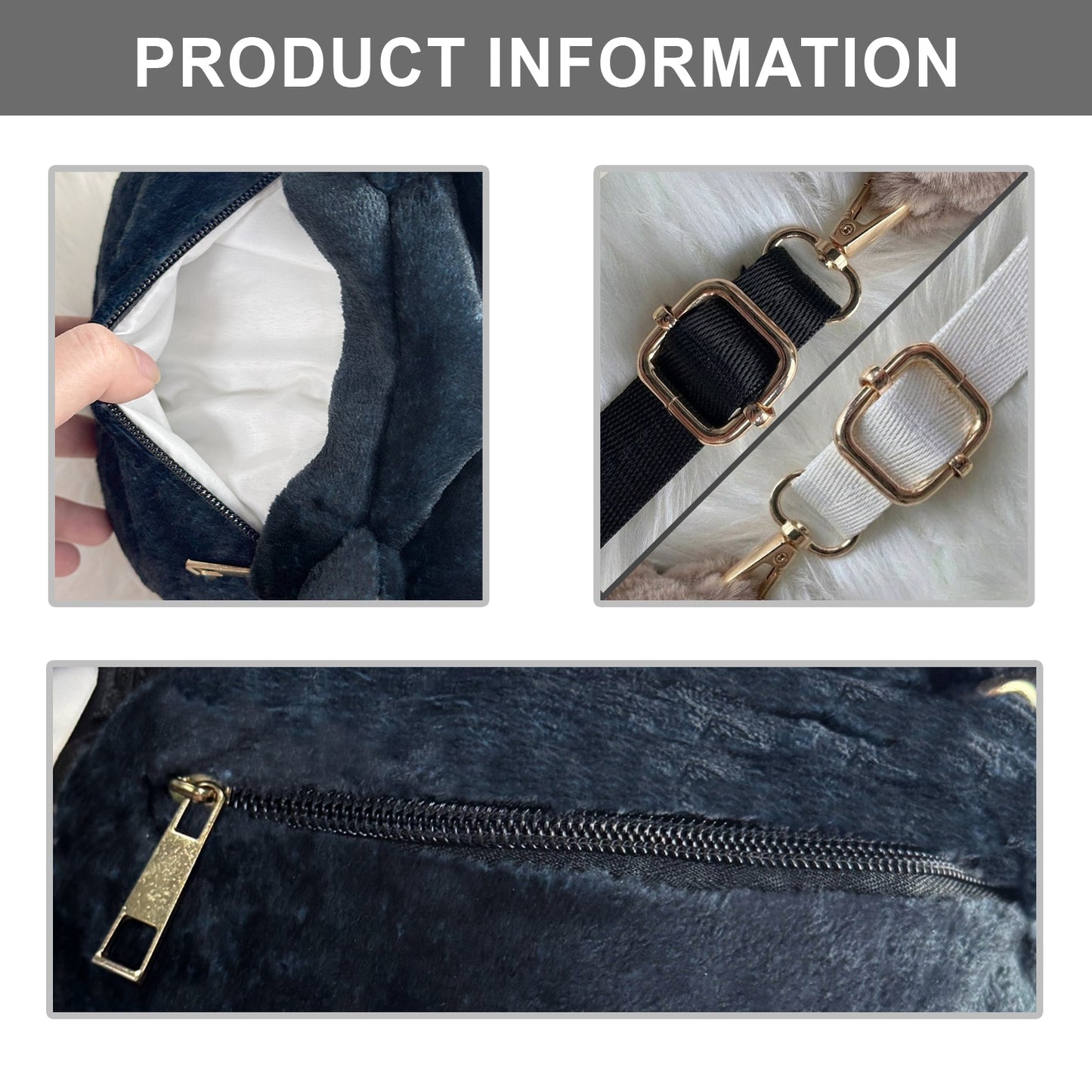 Magical Friend - Personalized Mouse Plush Crossbag